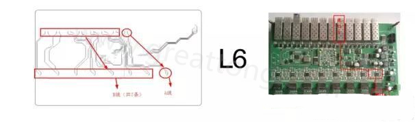 根據(jù)客戶端提供的信息，確認(rèn)為L6層光口8與芯片8之間的兩條差分阻抗線調(diào)試不通-深圳宏力捷