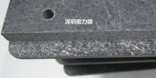可加工性的合成石，可以用CNC洗出想要的形狀與機構(gòu)，可以媲美鋁合金