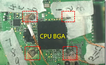 BGA錫裂，使用應變片(Strain Gauge)量測電路板到底哪個環(huán)節(jié)產生較大變形量