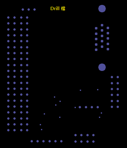 產(chǎn)生Drill File及 Map File 的Gerber 檔案，此會產(chǎn)生描述此PCB所用到的鉆孔的孔徑尺寸及鉆孔的座標(biāo)資訊。