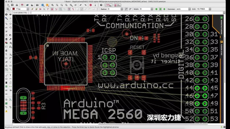 CadSoft EAGLE是一款專業(yè)的印刷電路板(PCB)設計軟件，低成本、便于使用、功能強大。